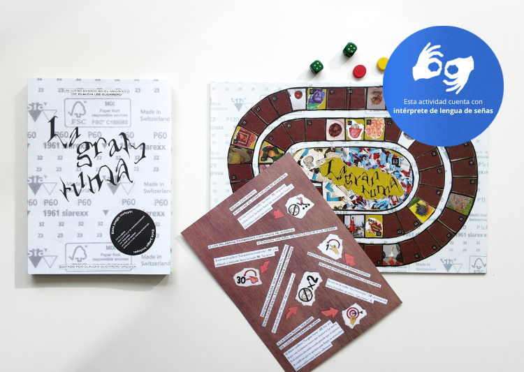 Presentación del juego y libro de artista La Gran Ruma